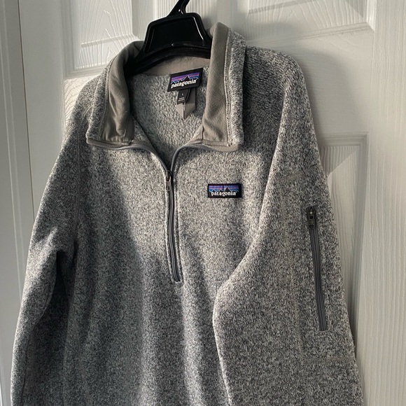 Patagonia Women’s Zip-Up Sweater in Heather Gray - Picture 2 of 4